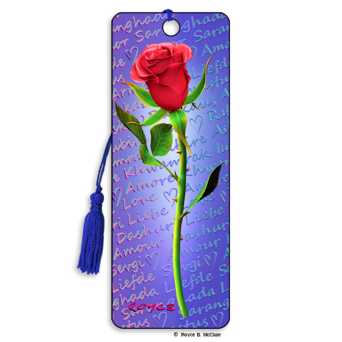 Red Roses Bookmarks Red Rose