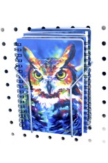 WIRE HOLDER FOR PEG BOARD - Holds notebooks or postcards