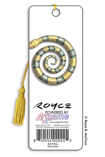 Royce Bookmark - Rattlesnake (6 Pack)