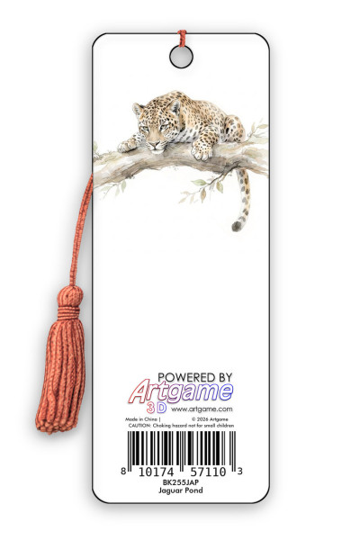 Artgame Bookmark - Jaguar Pond (6 Pack)