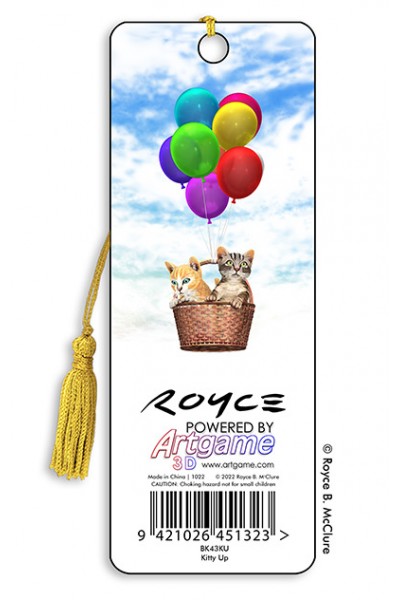 Royce Bookmark - Kitty Up (6 Pack)