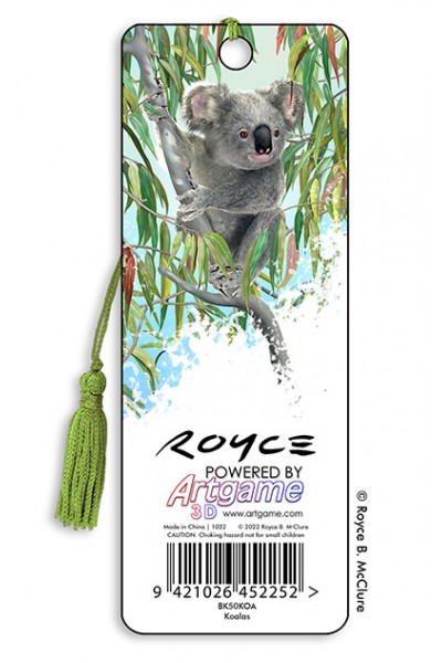 Royce Bookmark - Koalas (6 Pack)