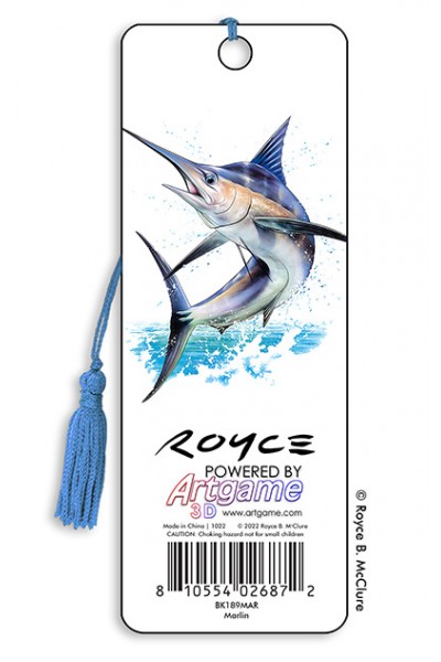 Royce Bookmark - Marlin (6 Pack)