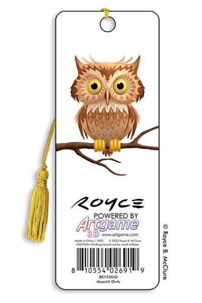 Royce Bookmark - Moonlit Owls (6 Pack)