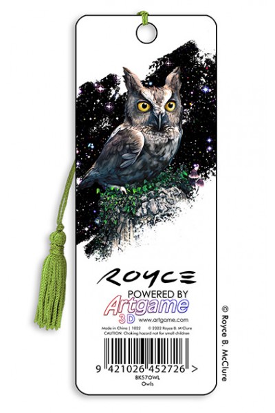 Royce Bookmark - Owls (6 Pack)