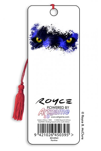 Royce Bookmark - Panther  (6 Pack)