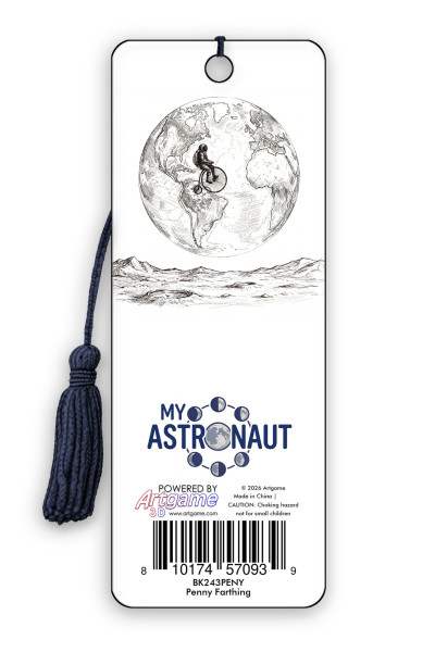 My Astronaut Bookmark - Penny Farthing (6 Pack)