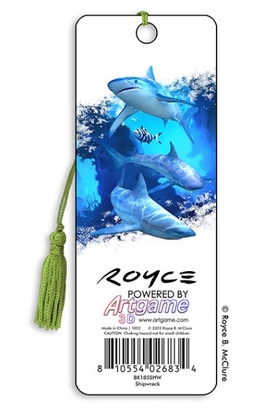 Royce Bookmark - Shipwreck (6 Pack)