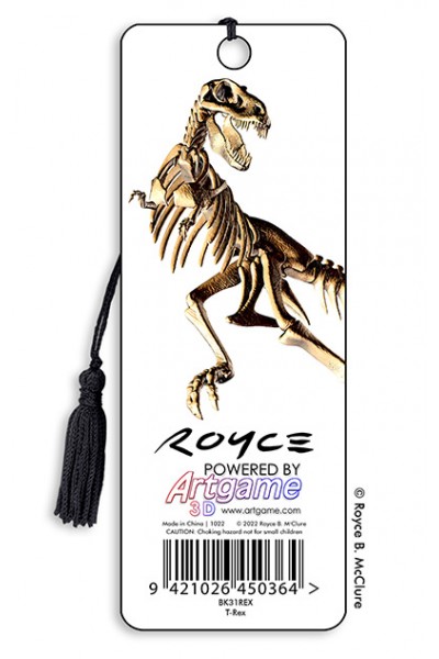 Royce Bookmark - T-Rex Flip (6 Pack)