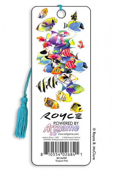 Royce Bookmark - Tropical Fish (6 Pack)