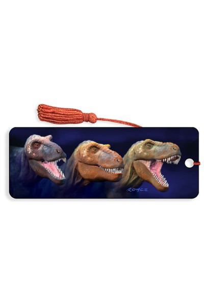 Royce Bookmark - Tri-Rex (6 Pack)