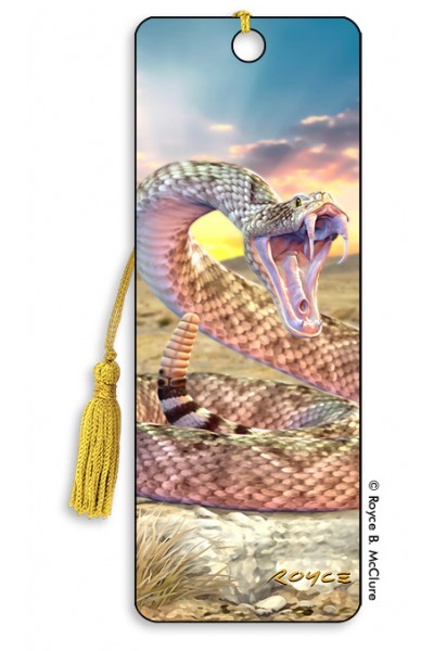 Royce Bookmark - Rattlesnake (6 Pack)