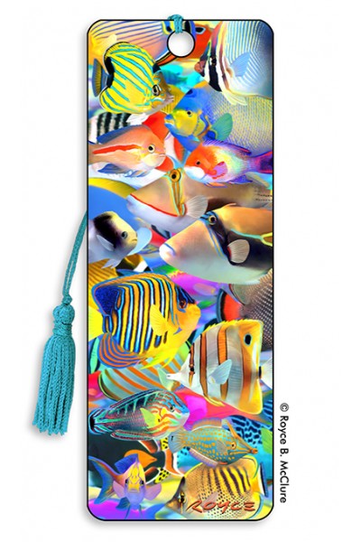 Royce Bookmark - Tropical Fish (6 Pack)