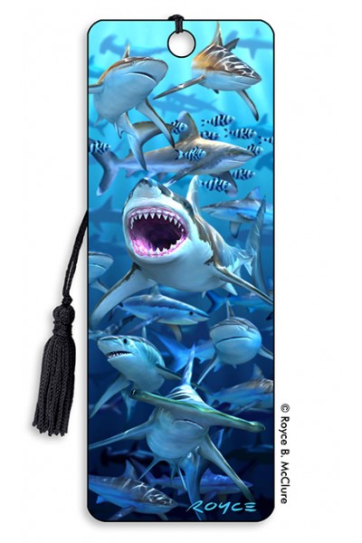 Royce Bookmark - Shark Club (6 Pack)
