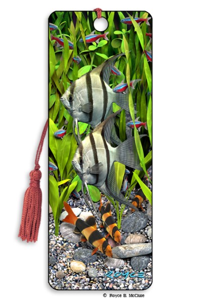 Royce Bookmark - Angelfish  (6 Pack)