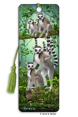 Royce Bookmark - Lemurs (6 Pack)