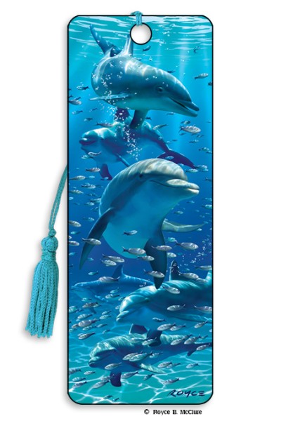 Royce Bookmark - Dolphins (6 Pack)