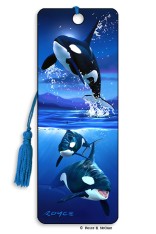 Royce Bookmark - Orcas (6 Pack)