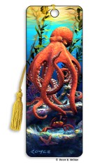 Royce Bookmark - Big Bad Octopus (6 Pack)
