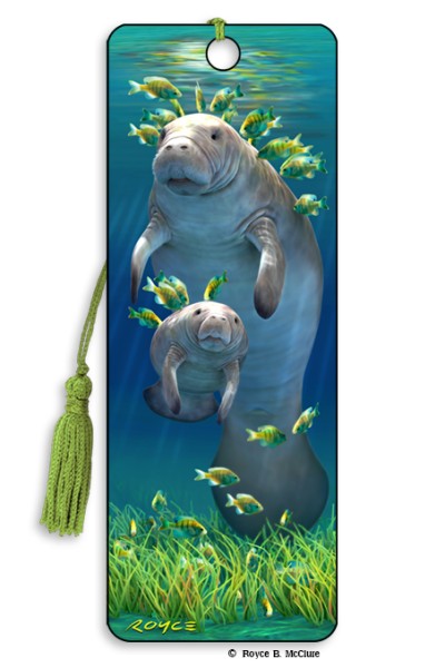 Royce Bookmark - Manatees (6 Pack)
