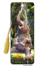 Royce Bookmark - Elephant Bath  (6 Pack)