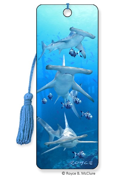Royce Bookmark - Hammerheads  (6 Pack)