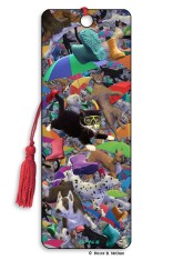 Royce Bookmark - Raining Cats And Dogs (6 Pack)