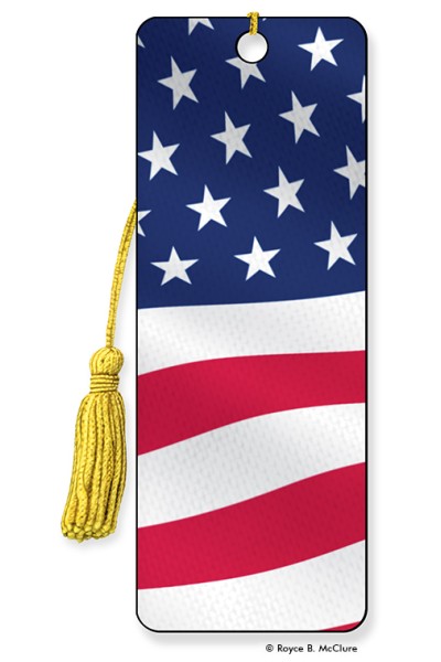Royce Bookmark - American Flag (6 Pack)