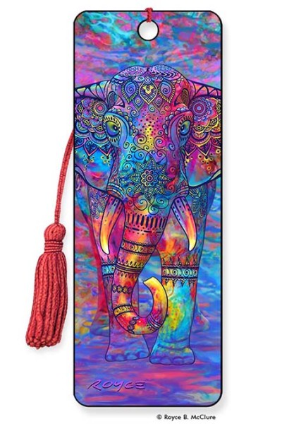Royce Bookmark - Bohemian Elephant (6 Pack)