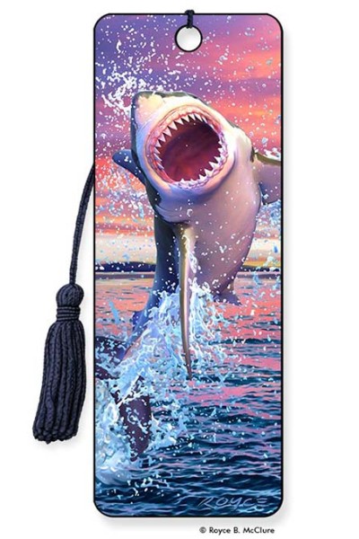 Royce Bookmark - Leaping Shark (6 Pack)