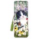 Royce Bookmark - Kitten Flowerbed  (6 Pack)