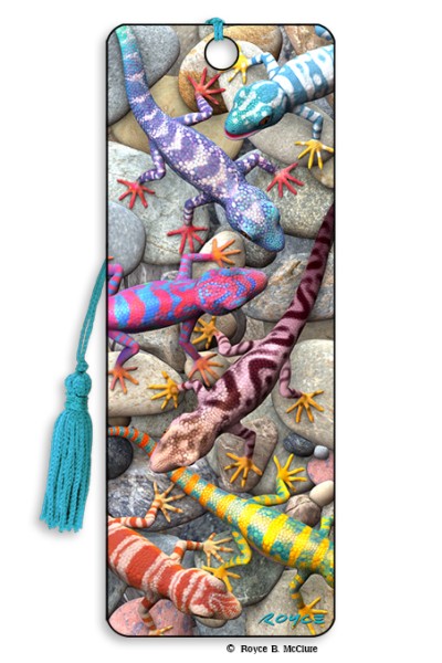 Royce Bookmark - Geckos (6 Pack)