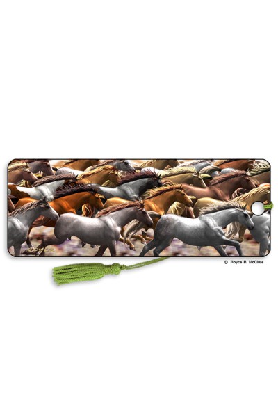 Royce Bookmark - Running Horses (6 Pack)