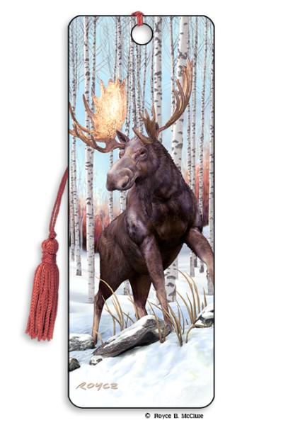 Royce Bookmark - Moose (6 Pack)