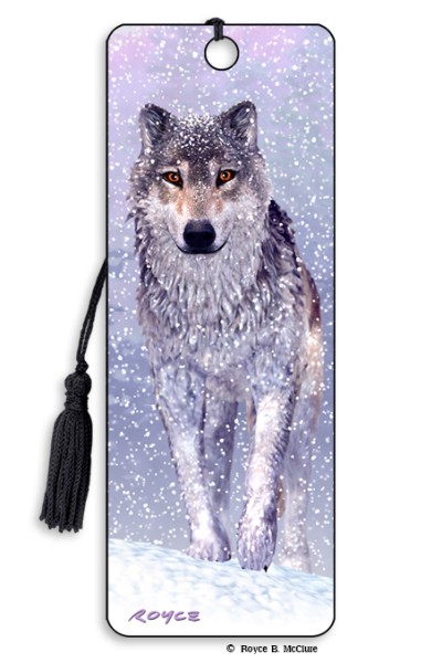 Royce Bookmark - Snow Wolf 6 Pack)