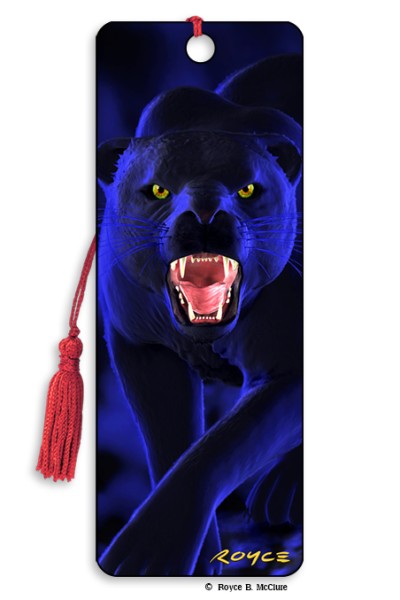 Royce Bookmark - Panther  (6 Pack)