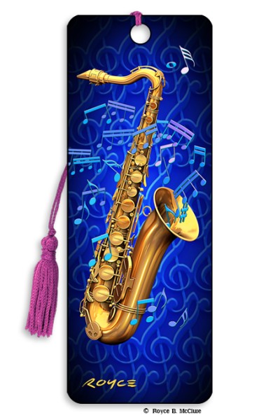 Royce Bookmark - Saxophone (6 Pack)