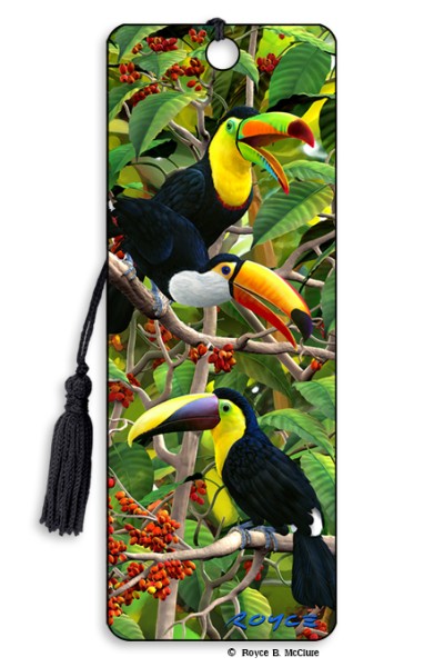 Royce Bookmark - Toucans (6 Pack)