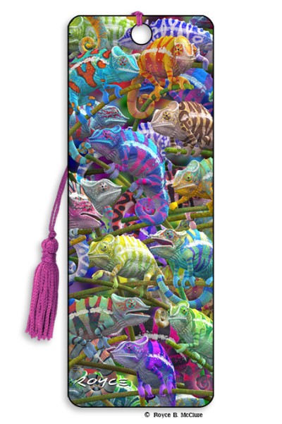 Royce Bookmark - Chameleons (6 Pack)