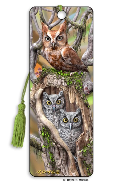 Royce Bookmark - Owls (6 Pack)