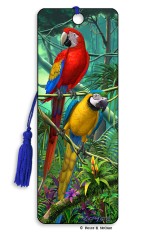Royce Bookmark - Parrots (6 Pack)