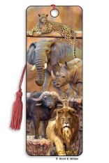 Royce Bookmark - Big Five  (6 Pack)