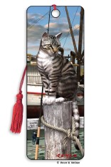 Royce Bookmark - Wharf Cat (6 Pack)