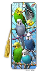 Royce Bookmark - Budgies (6 Pack)