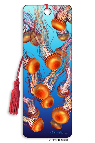 Royce Bookmark - Jellyfish (6 Pack)