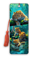Artgame Bookmark - Jaguar Pond (6 Pack)