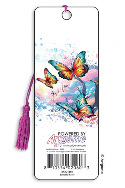 Artgame Bookmark - Butterfly River (6 Pack)