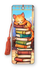 Artgame Bookmark - Cat Books (6 Pack)