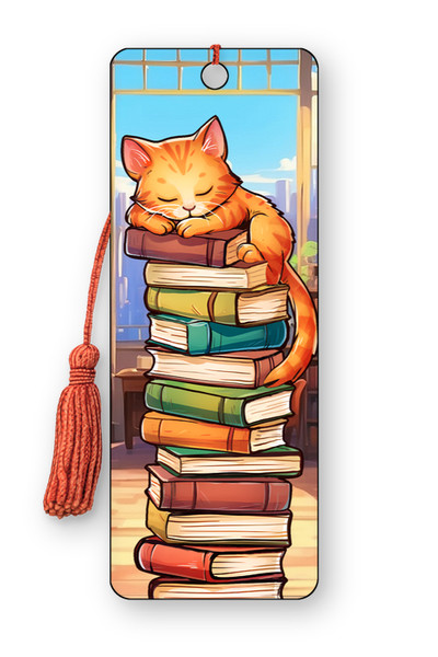 Artgame Bookmark - Cat Books (6 Pack)