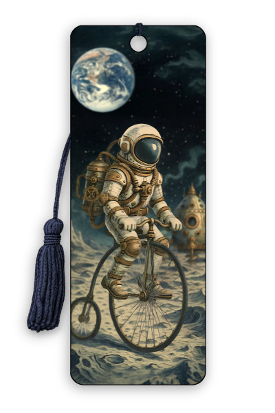 My Astronaut Bookmark - Penny Farthing (6 Pack)